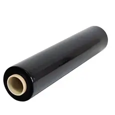 Filme Preto Rolo De Bobina Stretch