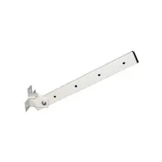 Suporte De Varal Dobrável De Parede Branco 4 Furos - 1 Par