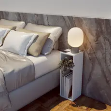 Mesa De Cabeceira Aparador Criado Nicho Quarto Rack Leitura Pequena Sala Aparador