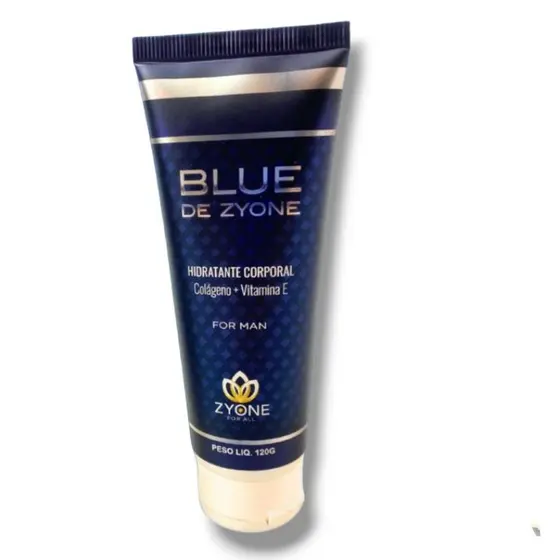 Creme Hidratante Corporal BLUE Zyone 120g
