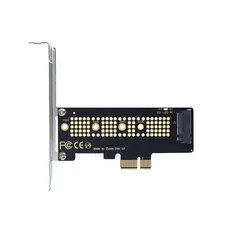 Adaptador SSD M2 M.2 Nvme x4 p/ Pci Express x1 4.0 3.0 Pcie M2 c/ Espelho para PC
