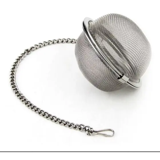 Infusor Difusor Coador de Chá Aço Inox Peneira Coador Ervas e Temperos
