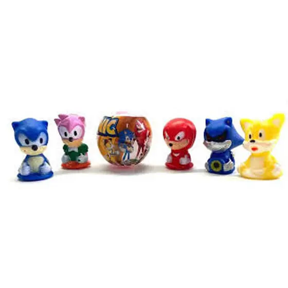 Lembrancinha de Aniversário festa surpresa sonic dedoche