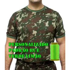 Camiseta Camuflada Eb DRY FIT Militar (BORDADO SEU NOME)
