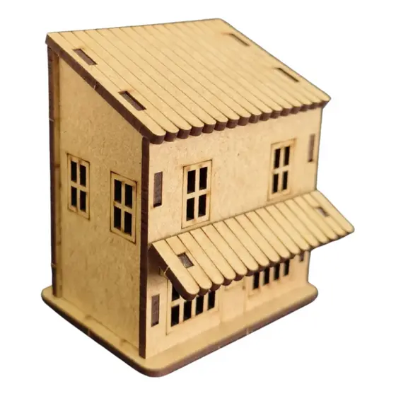 Casinha Em Mdf Para Maquetes Lindas E Bem Feitas Cru Casinha