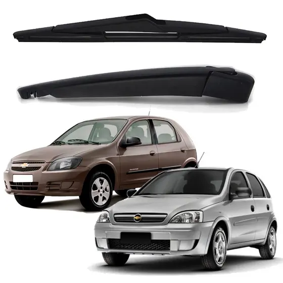 Braço Limpador de Para-brisas traseiro+Palheta Chevrolet Celta Chevrolet Corsa 2003 até 2015