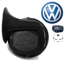 Buzina Automotiva 12v tipo Caracol Modelo para Carros Volkswagen Cinoy YN-BZCVW
