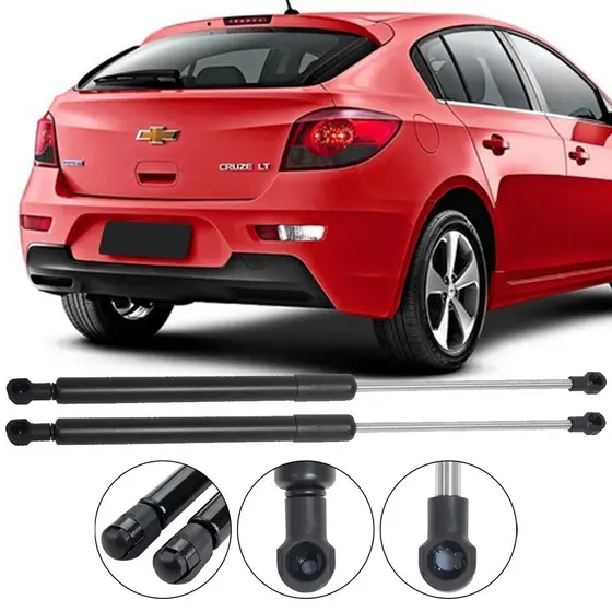 Par de Amortecedor da Tampa do Porta Malas Traseiro Cruze Hatch 2012 até 2016