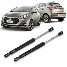 Par Amortecedor Porta Malas Hb20 Tampa Traseira Para Carro Hyundai Hb20 2012 Até 2019 55cm