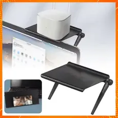 Suporte Prateleira para Roteador Modem Receptor DVD Conversor na TV Multiuso Porta Celular Mesa