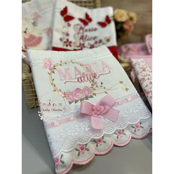 toalhinha de boca personalizada/toalha personalizada