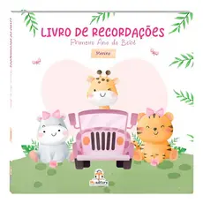 Livro De Recordacoes Primeiro Ano - Menina