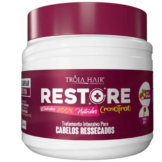 Máscara Nutritiva Restore Cronotrat 500g - Troia Hair