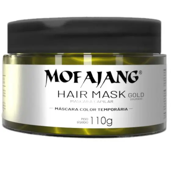 Mofajang Gold 110g Cera de Coloração Temporária Faça Você Mesmo