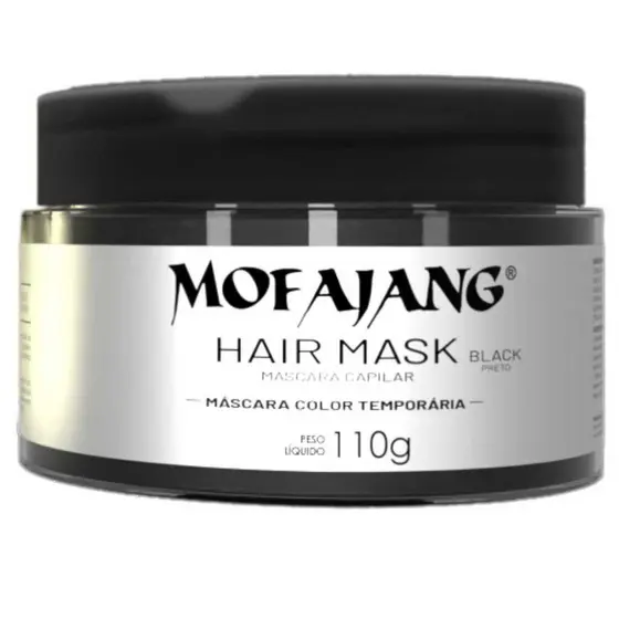 Mofajang Black 110g: Cera de Coloração Temporária Faça Você Mesmo