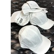 Boné Com Furinhos Chapeu Respirável Lateral Lançamento 2026 Sporte Premium Masculino e Feminino Fecho em Velcro
