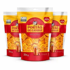 Kit 3 Doce de Leite Tradicional PORTÃO DO CAMBUI Pouch 200g