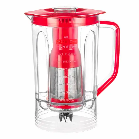 Copo Liquidificador Mondial Turbo L-1000 | L-1100 | L-1200 Vermelho Original Completo