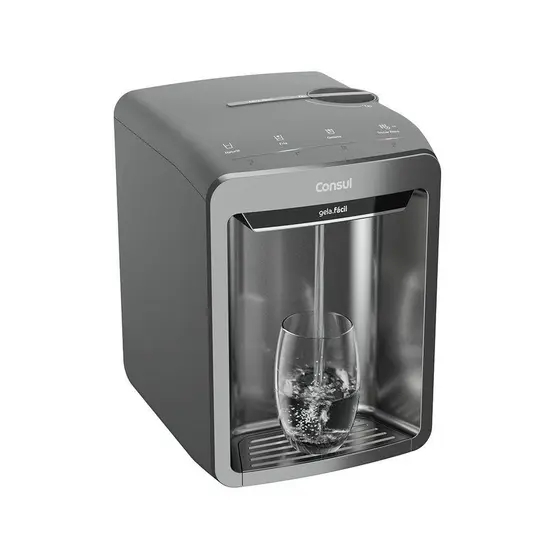 Purificador de Água Consul Refrigerado Eletrônico CPB33AF Cinza Bivolt