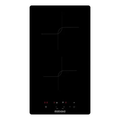 Cooktop Indução Itatiaia Midi 2 Bocas 2000W C/ Timer Painel Touch Vidro Preto 220v
