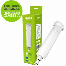 Refil Filtro para Purificador Consul CPB33 CIX07AX Branco e CIX08AX Cinza