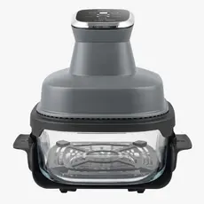 Fritadeira Elétrica 4L com Cesto de Vidro 1500W AFV-101 Air Fryer Travessa de vidro com Tampa Kian