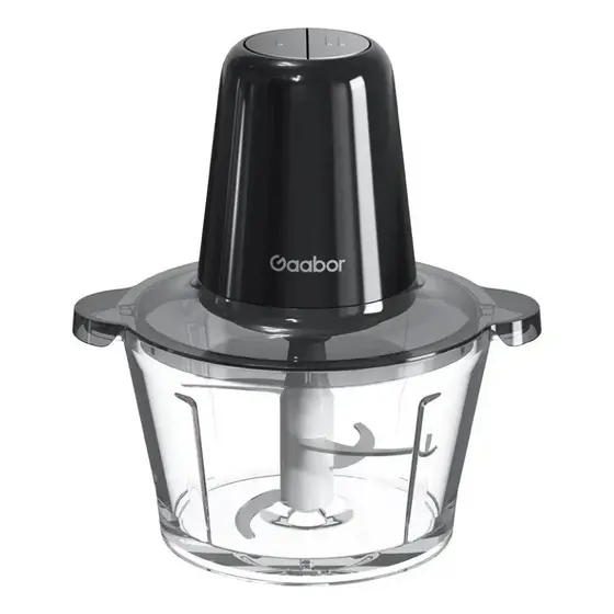Processador Com Copo De Vidro 2L Multislice Gaabor MG15M Preto
