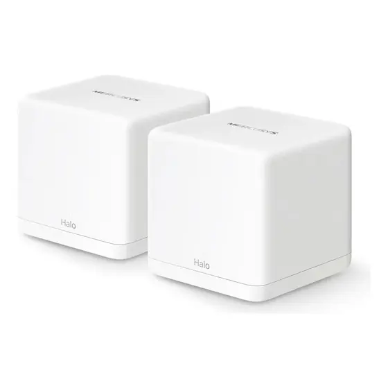 Roteador Mesh Wi-fi 6 Mercusys Halo H60x Gigabit 2pçs Bivolt