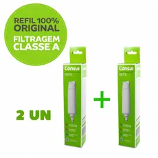 Kit 2 Refil Filtro Purificador Consul CPB34, CPC31 - CIX06AX