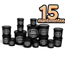 15 mantimento para cozinha