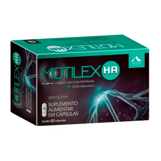 Motilex HA C/60 Caps - Colágeno Tipo II + Ácido Hialurônico