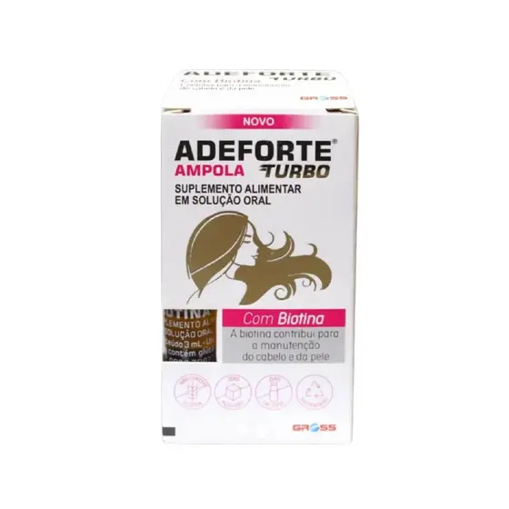 Adeforte Turbo Ampola De Crescimento - biotina