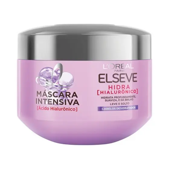 Máscara Intensiva Elseve Hidra Hialurônico Creme de Tratamento 300g