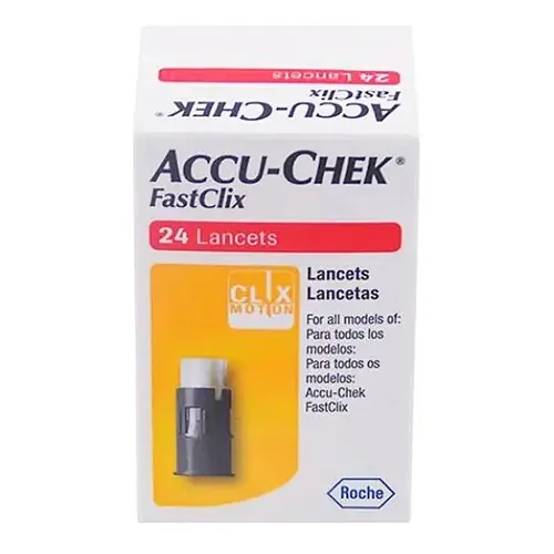 Accu-chek Fastclix 24 Lancetas