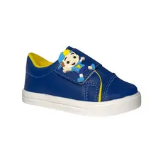 Tenis  Infantil Azul Neto Estiloso Confortavel 20 Ao 34