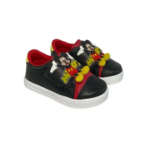 Tenis Menino Infantil Mickey Estiloso Confortavel 20 Ao 34