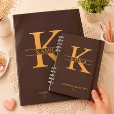 Kit Gestante Personalizado Completo | Pasta + Caderneta Gravidez Premium