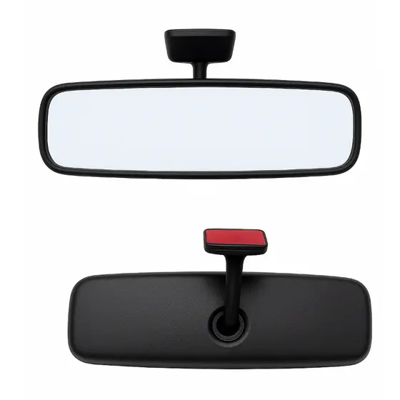 Retrovisor Interno Universal Carro Retrovex 18,5x5cm – Fita Dupla Face Inclusa