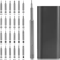 Conjunto De Chaves De Fenda Magnéticas 25 em1 Ferramentas De Eletrônico Para  Iphone Computador