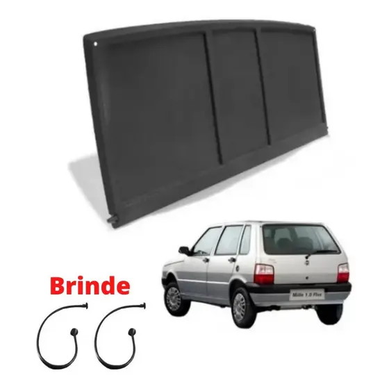 TAMPÃO BAGAGITO FIAT UNO MODELO ORIGINAL  1984/2013 2 E 4 PORTAS - 1° LINHA INJETADO/ NÃO ENVERGA