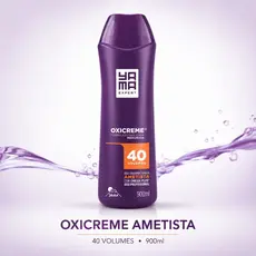 Yamá Ox Água Oxigenada Ametista Cremosa 900ml 40 Vol