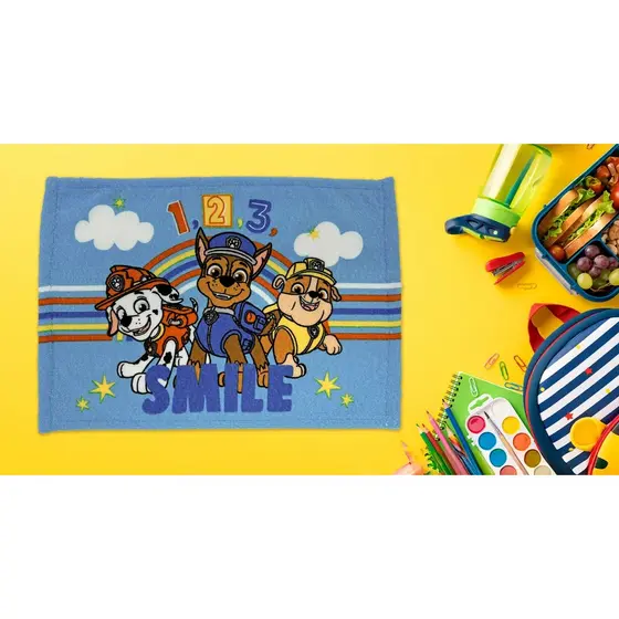 Toalha Aveludada de Lancheira - Patrulha Canina