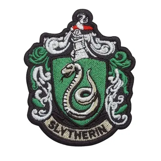 Patch Bordado Harry Potter Grifinória /Sonserina /Corvinal /Lufa Lufa termocolante