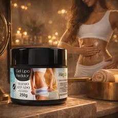 Gel Lipo Redutor Termo Ativado 250g - Mary Life