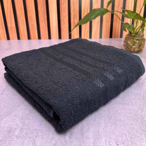 Toalha de Banho Super Luxo 100% Algodão Grande 65cm x 130cm Qualidade Premium