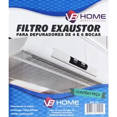 Kit c/ 10 - Manta Filtro Para Depurador de 4 ou 6 Bocas