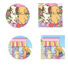 aplique papel arroz para doces personalizados 30unidades 7cm x7cm