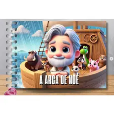 Livrinho de Colorir  Religiosos Personalizado – 50 Páginas • Capa Dura • Papel 120g