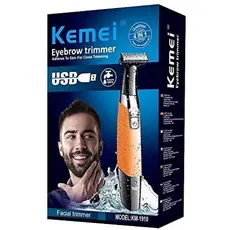 Barbeador Aparador De Pelo Prova D'água Kemei Km-1910 100v/240v