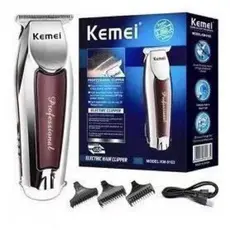 Maquina De Acabamento Sem Fio Profissional Kemei 9163